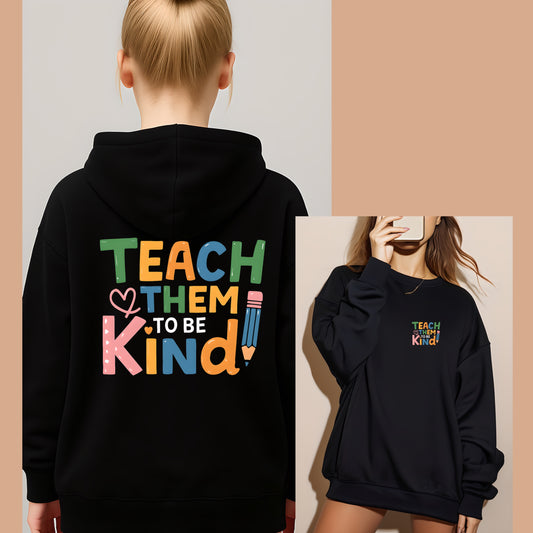 Ready to press. Teacher Sublimination vinyl transfer. Teach kind transfer.